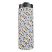 Pig Antiek Piggy Schattige  Illustratie Thermosbeker (Voorkant)