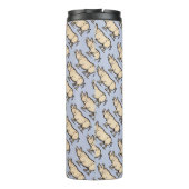 Pig Antiek Piggy Schattige  Illustratie Thermosbeker (Achterkant)