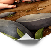  Pig Art – Mother & Piglets Perfect Poster (Hoek)