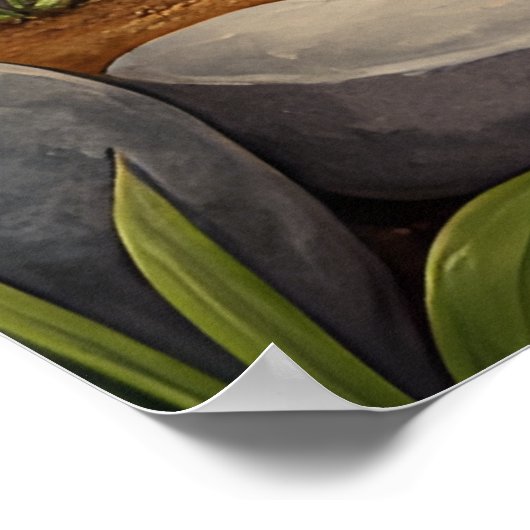  Pig Art – Mother & Piglets Poster (Hoek)