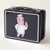 Pig as Cook with Chef hat (Achterkant)