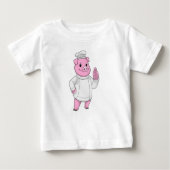 Pig as Cook with Chef hat (Voorkant)