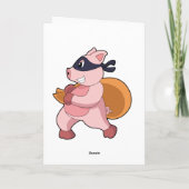 Pig as Runner Kaart (Achterkant)
