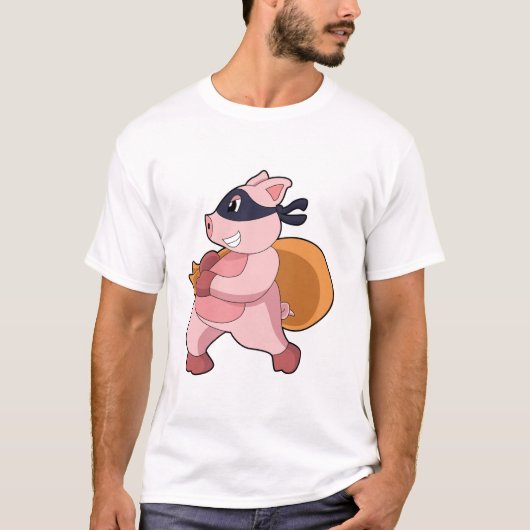 Pig as Runner T-shirt (Voorkant)