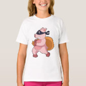 Pig as Runner T-shirt (Voorkant)