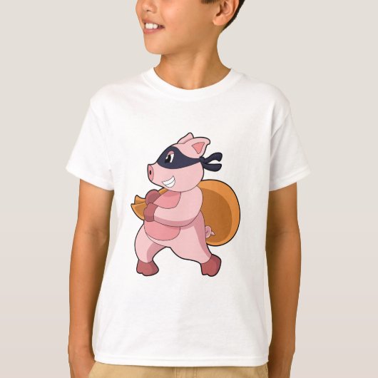 Pig as Runner T-shirt (Voorkant)
