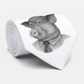 Pig Boss Stropdas (Opgerold)
