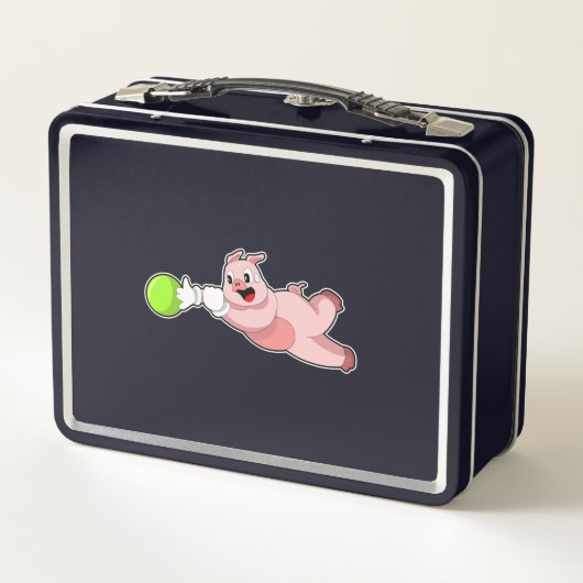 Pig Bowling Bowling ball (Achterkant)