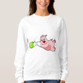 Pig Bowling Bowling ball Trui (Voorkant)
