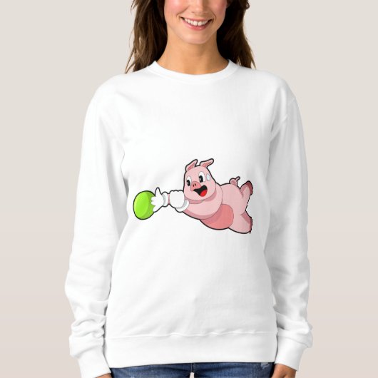 Pig Bowling Bowling ball Trui (Voorkant)