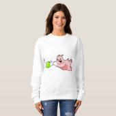 Pig Bowling Bowling ball Trui (Voorkant volledig)