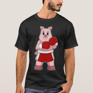 Pig Boxer Bokshandschoenen Boxing T-shirt