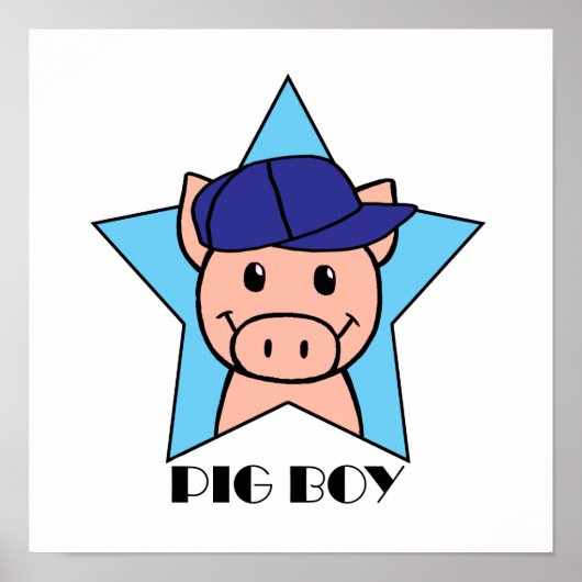 Pig Boy Poster (Voorkant)