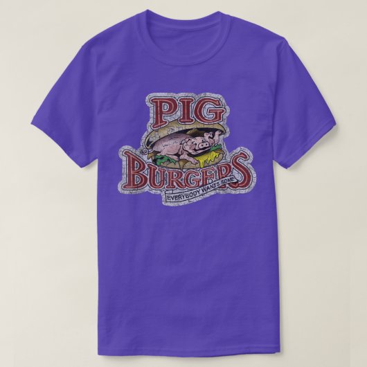 Pig Burgers (Better Off Dead) T-shirt (Design voorkant)