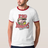 PIG BURGERS - IEDEREEN WIL WAT!!! T-SHIRT (Voorkant)