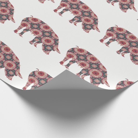 Pig Cadeaupapier (Hoek)