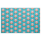 Pig Cartoon Car Pattern Stof (Fat Quarter)