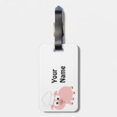 Pig Chef Bagagelabel (Achterkant verticaal)