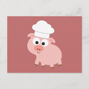Pig Chef Briefkaart
