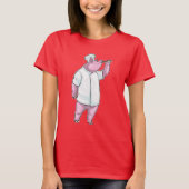 Pig Chef Koken lepel Cook T-shirt (Voorkant)