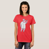 Pig Chef Koken lepel Cook T-shirt (Voorkant volledig)