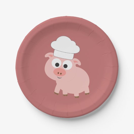 Pig Chef Papieren Bordje (Voorkant)