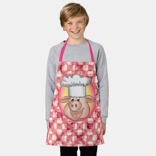 Pig Chef Schort (Gedragen)