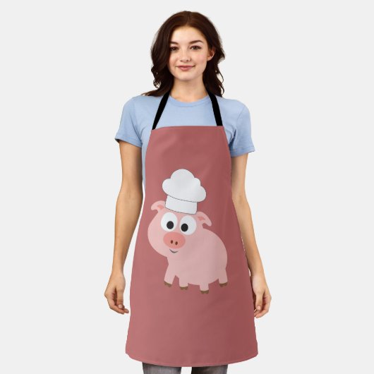 Pig Chef Schort (Gedragen)