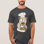 Pig Chef T-shirt (Voorkant)