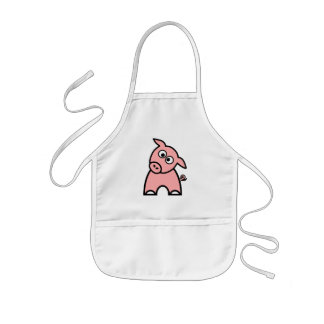 Pig Childrens Apron Kinder Schort