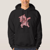 Pig Dab Dabbing Varkens Hoodie (Voorkant)