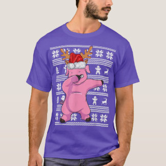 Pig Dabbing Dab Dance Funny Novelty442 T-shirt