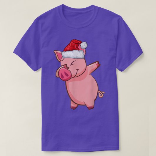 Pig Dabbing Dab Dance Funny Novelty 443 T-shirt (Design voorkant)