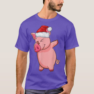 Pig Dabbing Dab Dance Funny Novelty 443 T-shirt