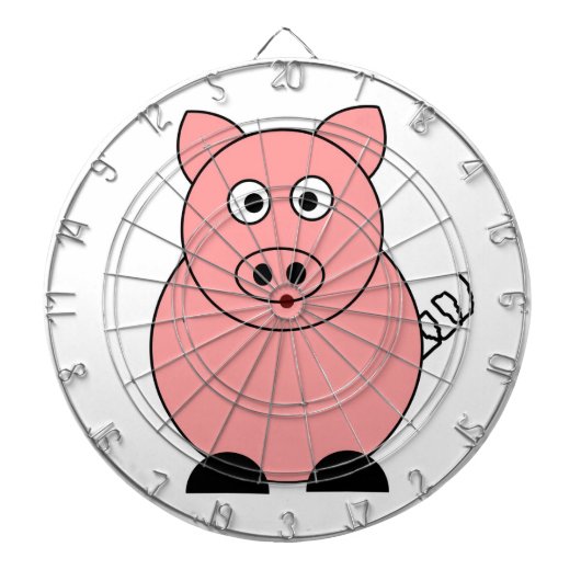 Pig Dartboard Dartbord (Voorkant)