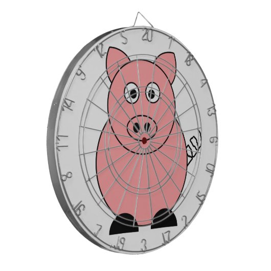 Pig Dartboard Dartbord (Voorkant Links)