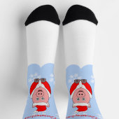 Pig Design Christmas Sokken (Top)