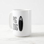 PIG DOG KOFFIEMOK (Voorkant links)