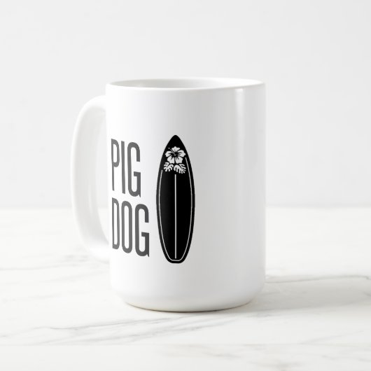 PIG DOG KOFFIEMOK (Voorkant links)