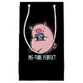 Pig. donker BG. Klein Cadeauzakje (Voorkant)