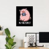 Pig. donker BG. Poster (Thuiskantoor)