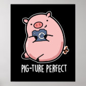 Pig. donker BG. Poster (Voorkant)