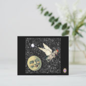 Pig Dreams Briefkaart (Staand voorkant)