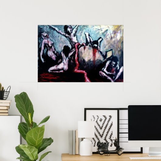 "PIG EATERS" POSTER (Thuiskantoor)