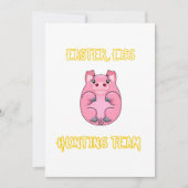 Pig Egg Easter Gift Easter Love Pig (Voorkant)