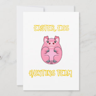 Pig Egg Easter Gift Easter Love Pig