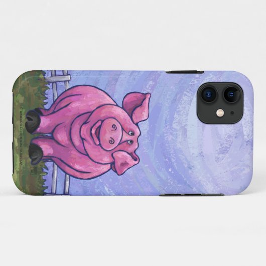 Pig Electronics Case-Mate iPhone Case (Achterkant (horizontaal))