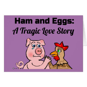 Pig en Hen A Cartoon Vegan Tragedie