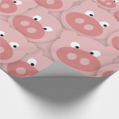 Pig Face Fun Cadeaupapier (Hoek)