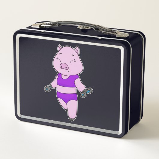 Pig Fitness Dumbbell (Achterkant)